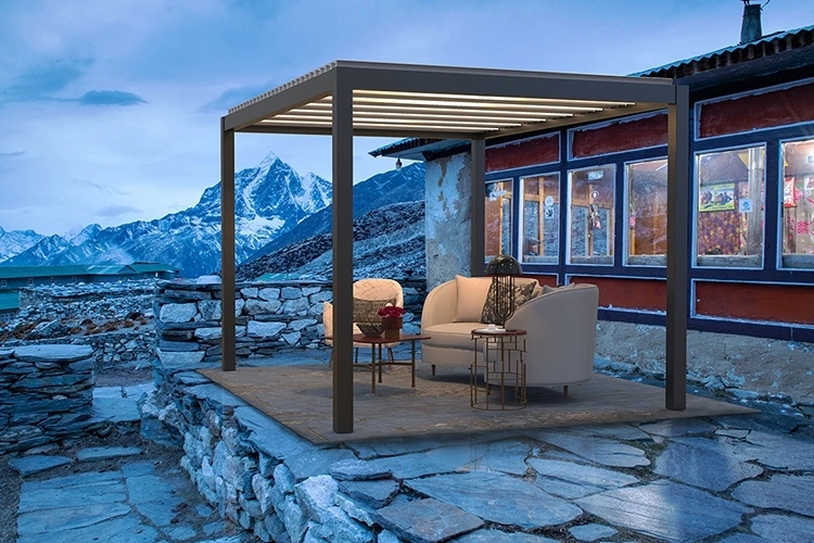 Louvred pergolas - Prima catalogue
